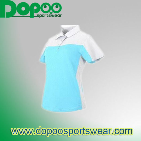 summer dry fit women's polo shirt DPWP021_Dopoo Sportswear Ltd